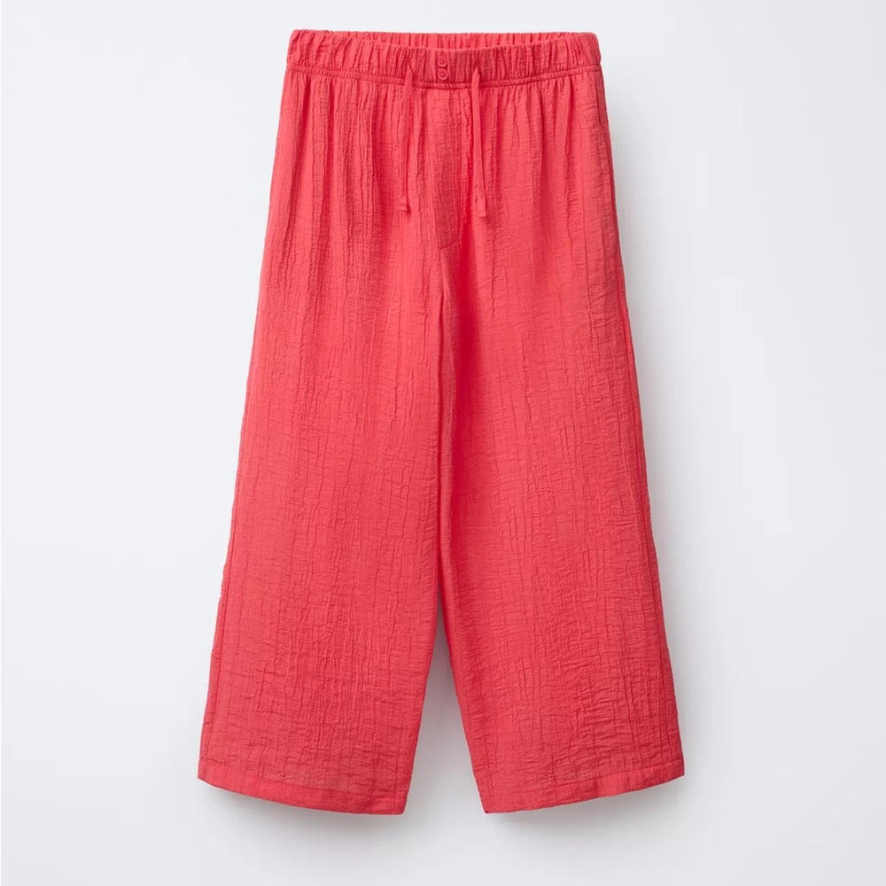 ZARA WRINKLED EFFECT Pants